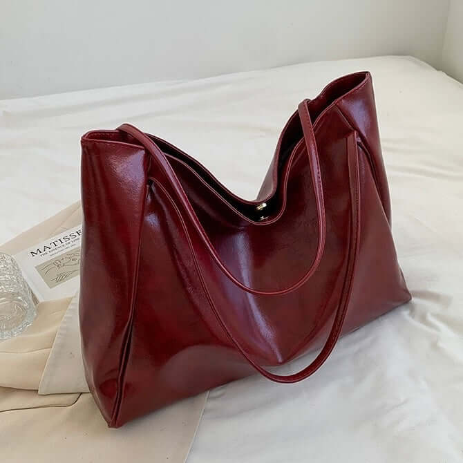BOLSO ISADORA – GRANDE DE HOMBRO EN POLIPIEL VEGANA