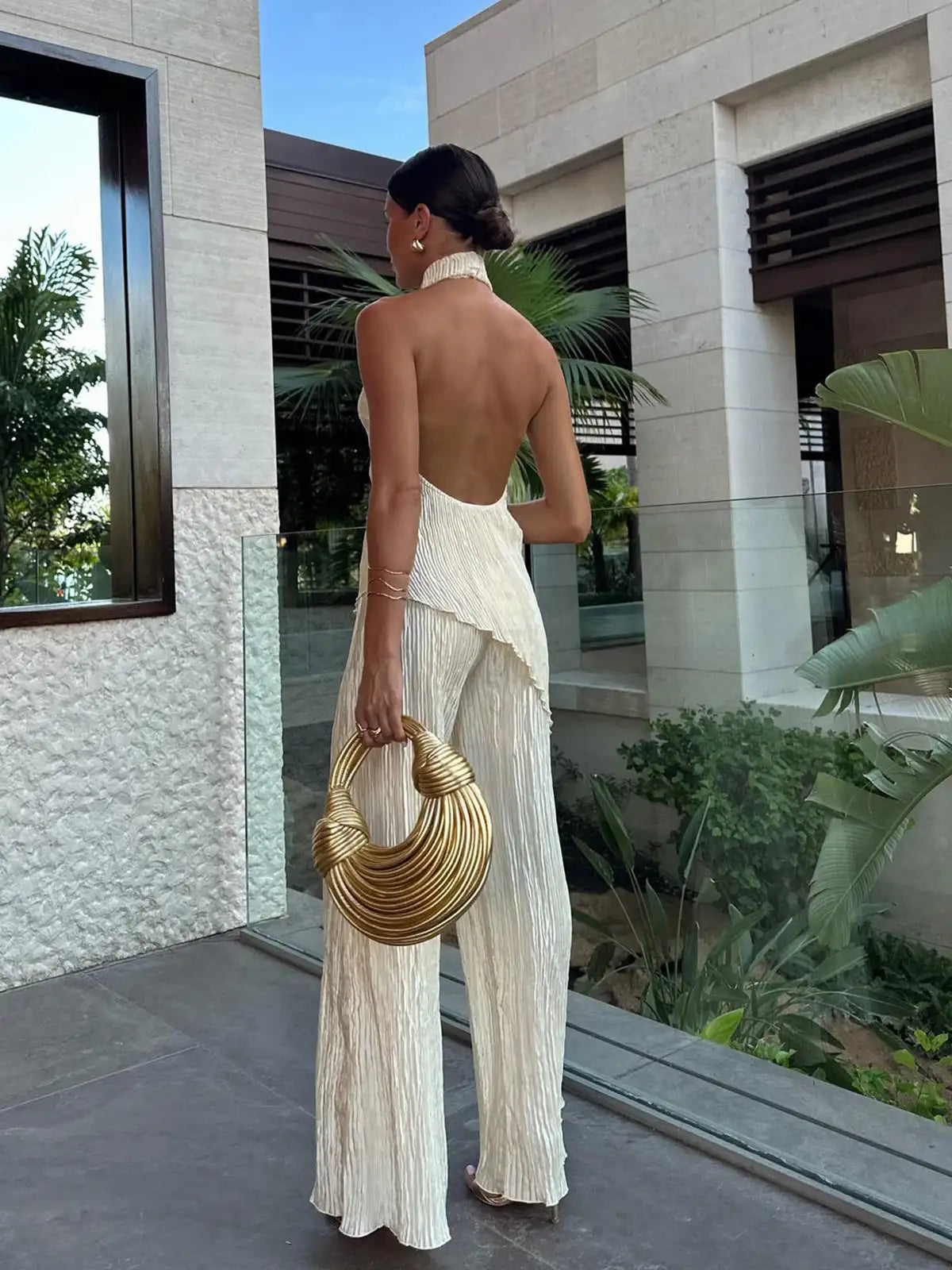 Solara | Conjunto Doble Elegante con Pliegues