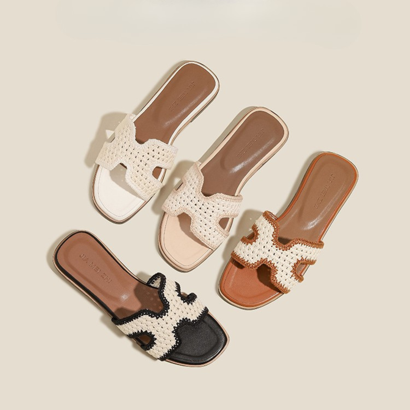 Élise Raphia™ | Sandalias elegantes de rafia ligeras y cómodas
