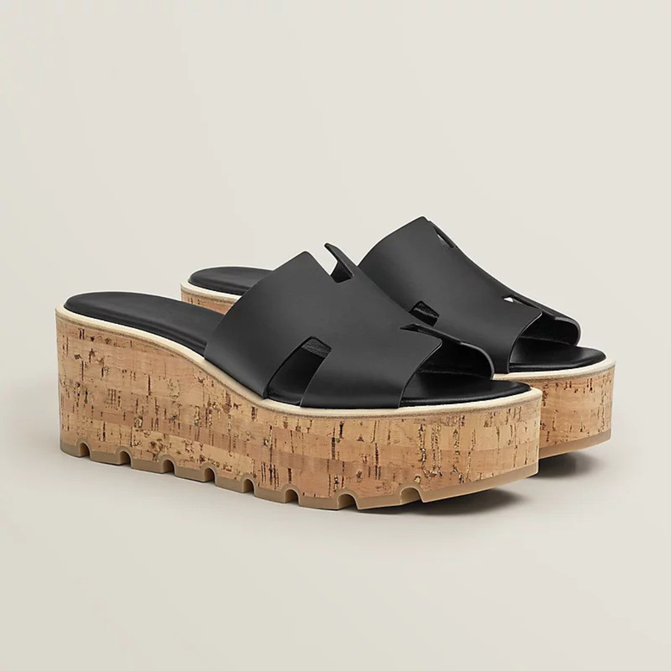 Élysée™ | Sandalias veganas con plataforma de corcho para un look elegante y cómodo