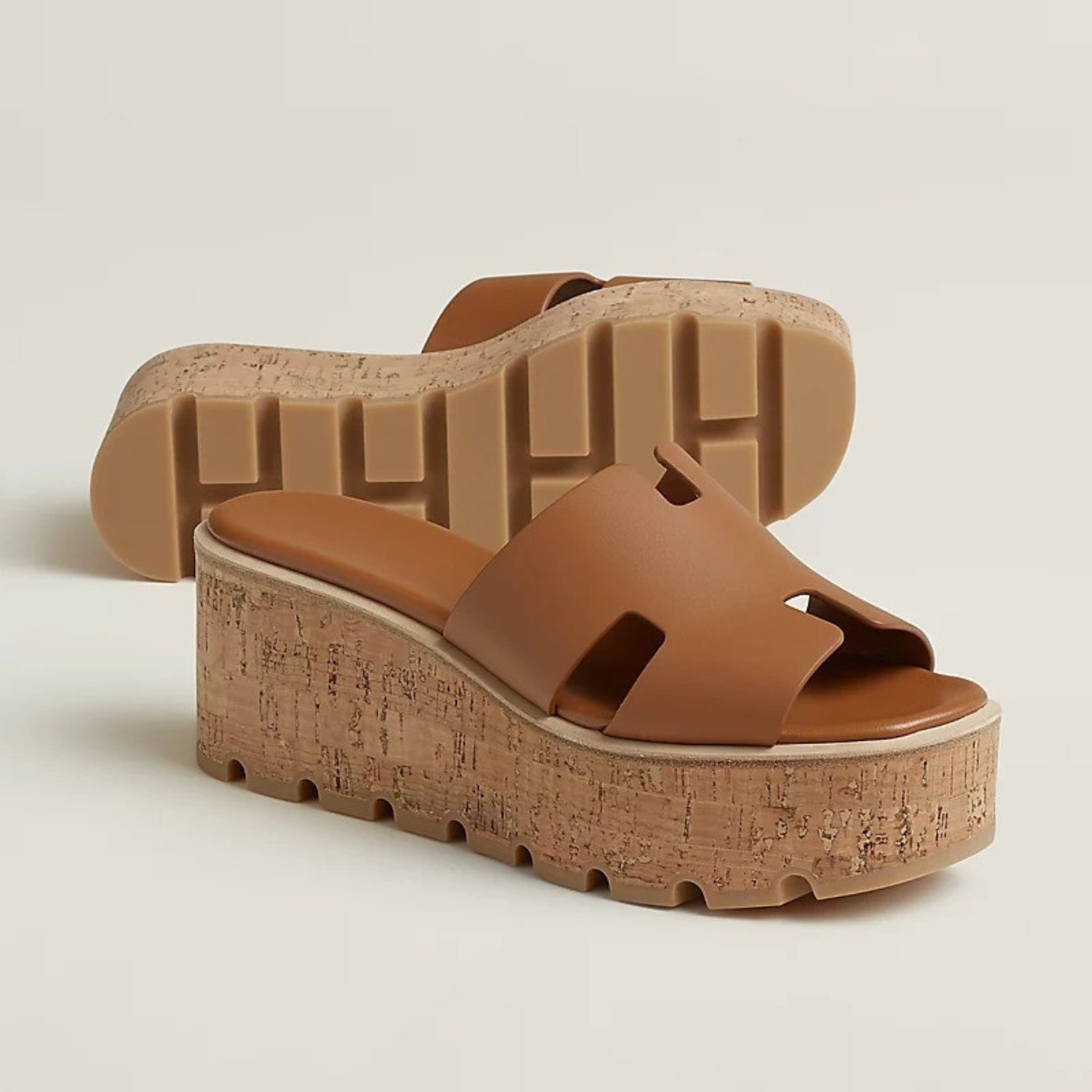 Élysée™ | Sandalias veganas con plataforma de corcho para un look elegante y cómodo