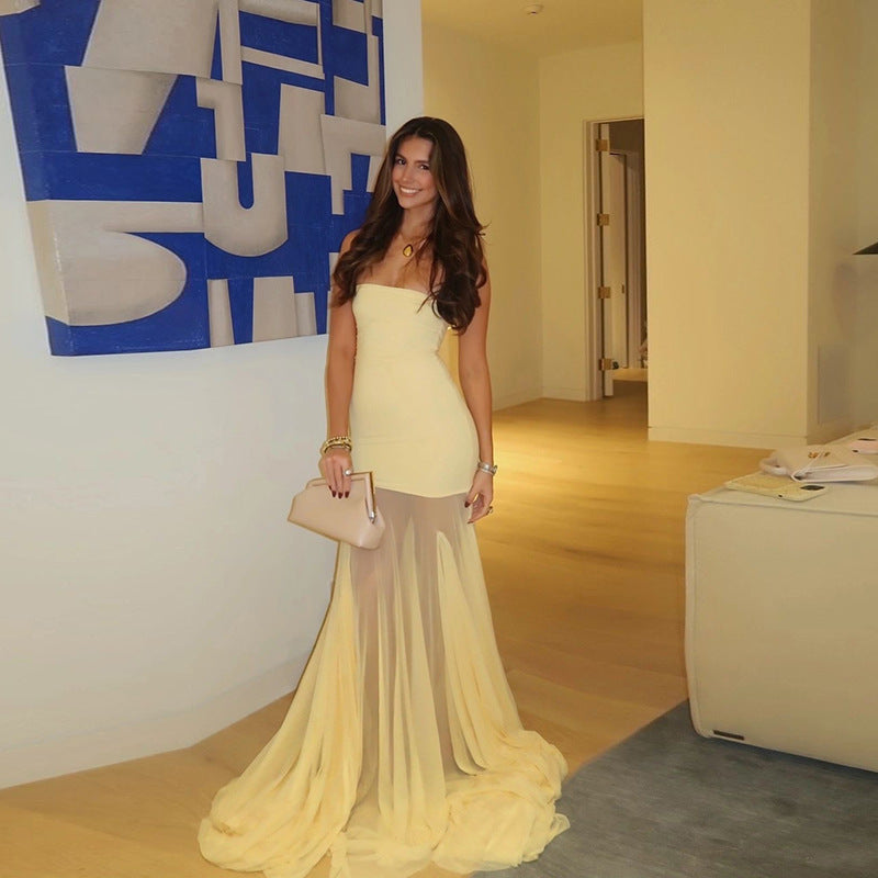 Calliope | Vestido Maxi Bustier Ajustado
