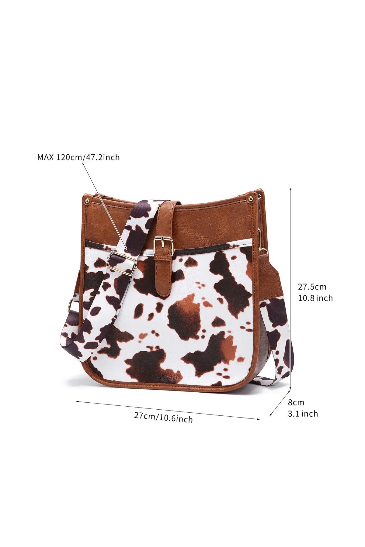 BOLSO COW ANIMALPRINT