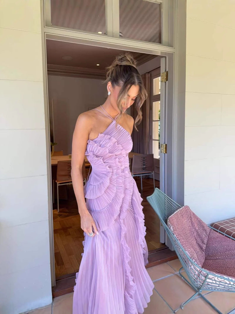 Bogotá | Vestido Largo con Volantes Romántico