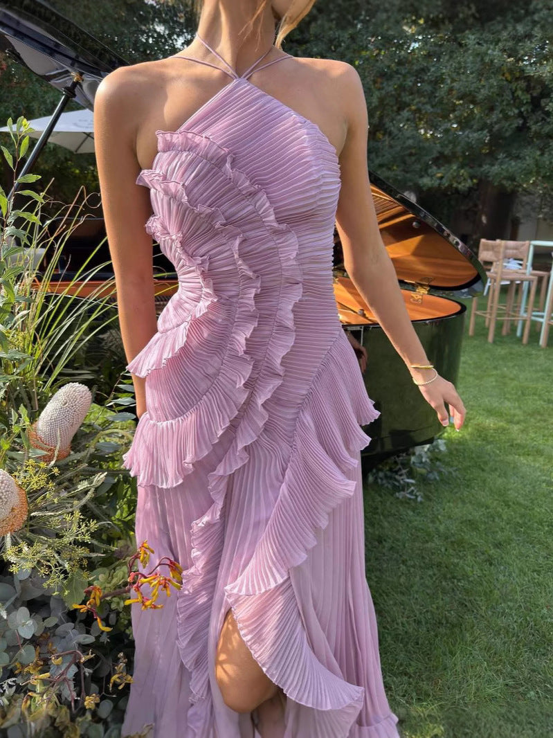 Bogotá | Vestido Largo con Volantes Romántico