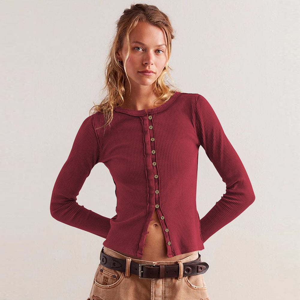 CARDIGAN ELEGANTE DE MUJER – BOTONES DECORATIVOS Y ESTILO MODERNO