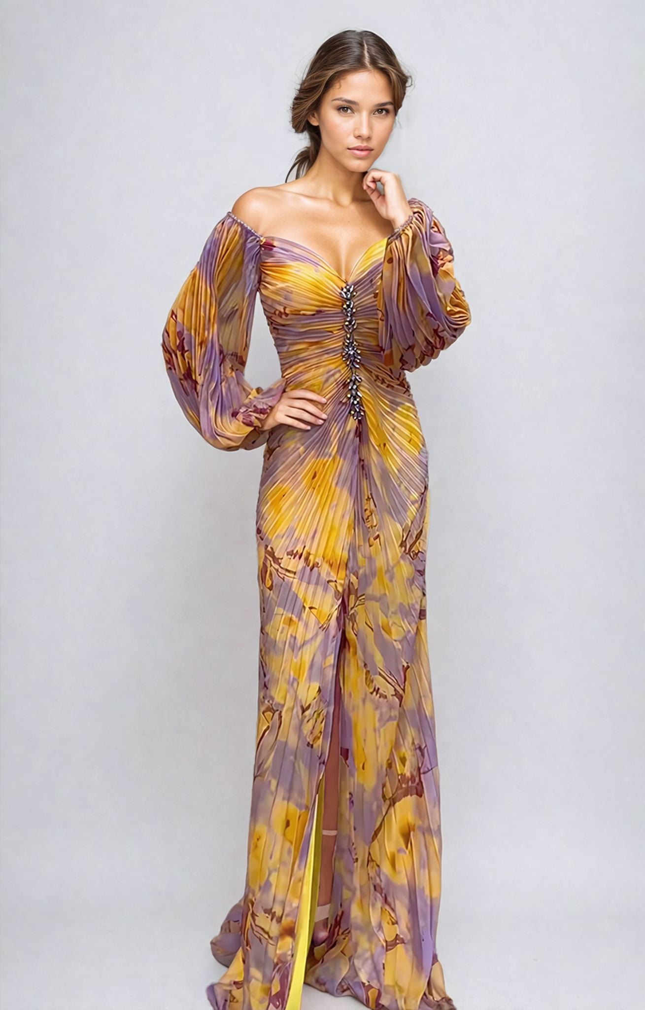 RAQUEL VESTIDO ELEGANTE COLORIDO
