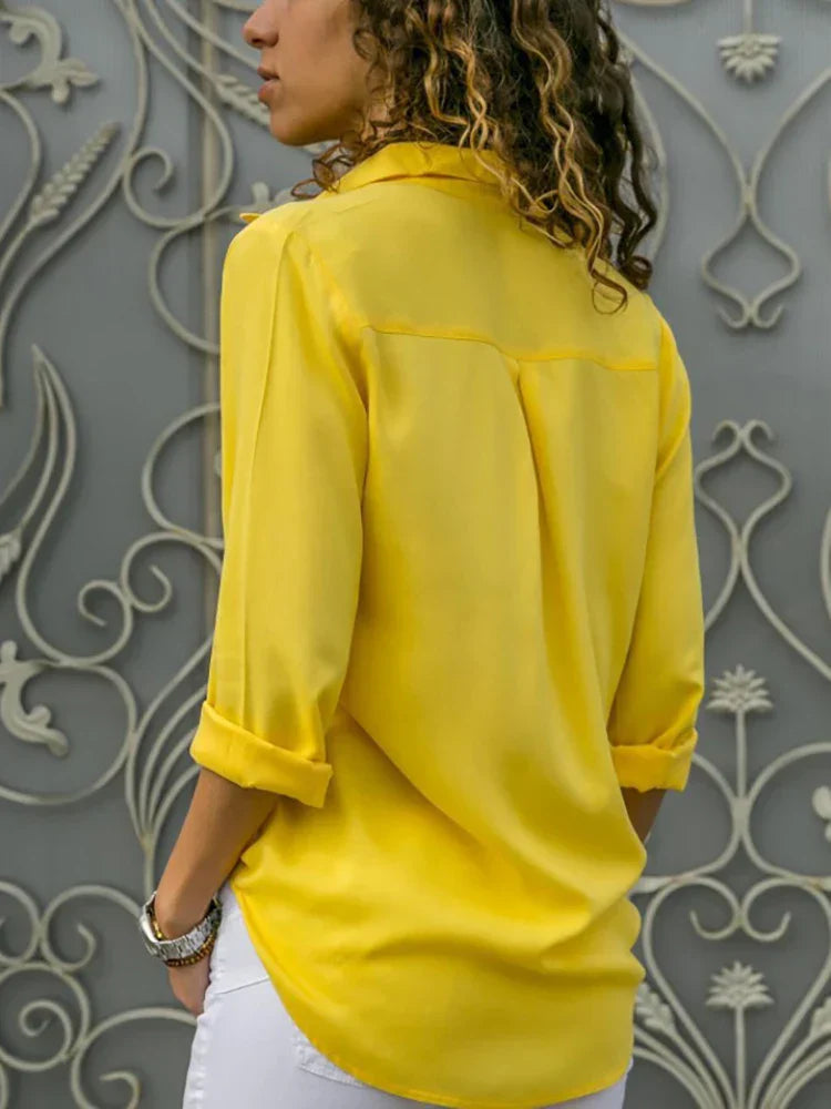 CAMISA DE MUJER ZISKI – ELEGANCIA Y VERSATILIDAD