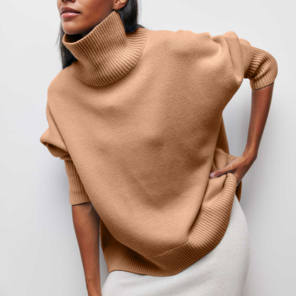 LISBOA – SUÉTER CHIC DE CUELLO ALTO PARA MUJER