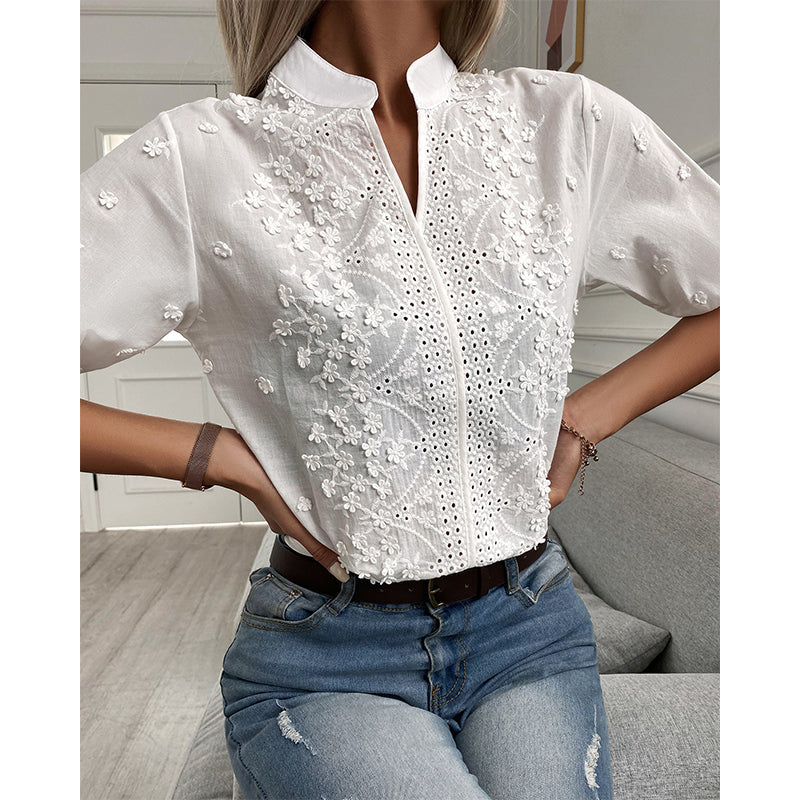 BLUSA DE MUJER DE ALGODÓN PREMIUM – ELEGANCIA Y CONFORT