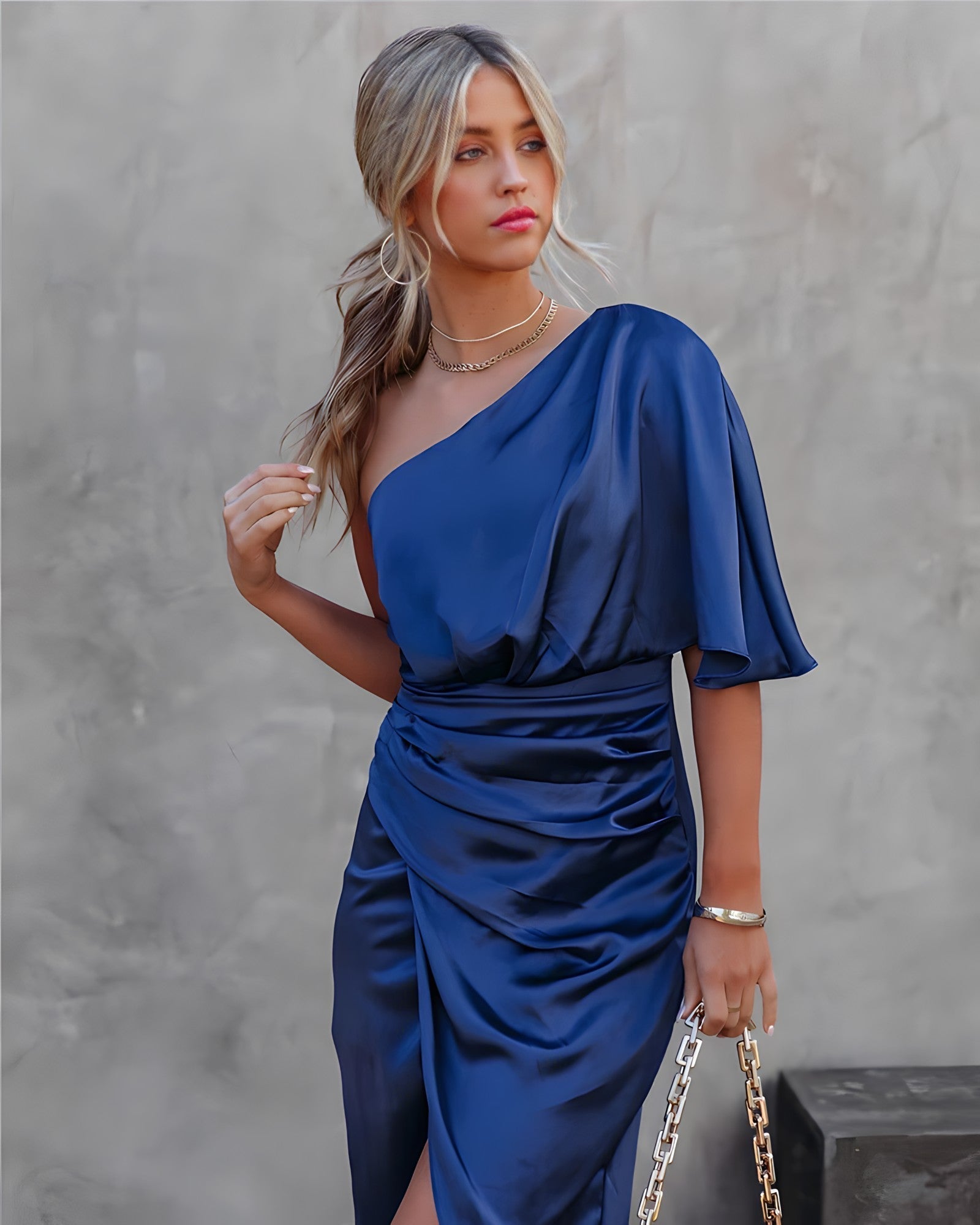 LUNA ELEGANTE VESTIDO DE FIESTA