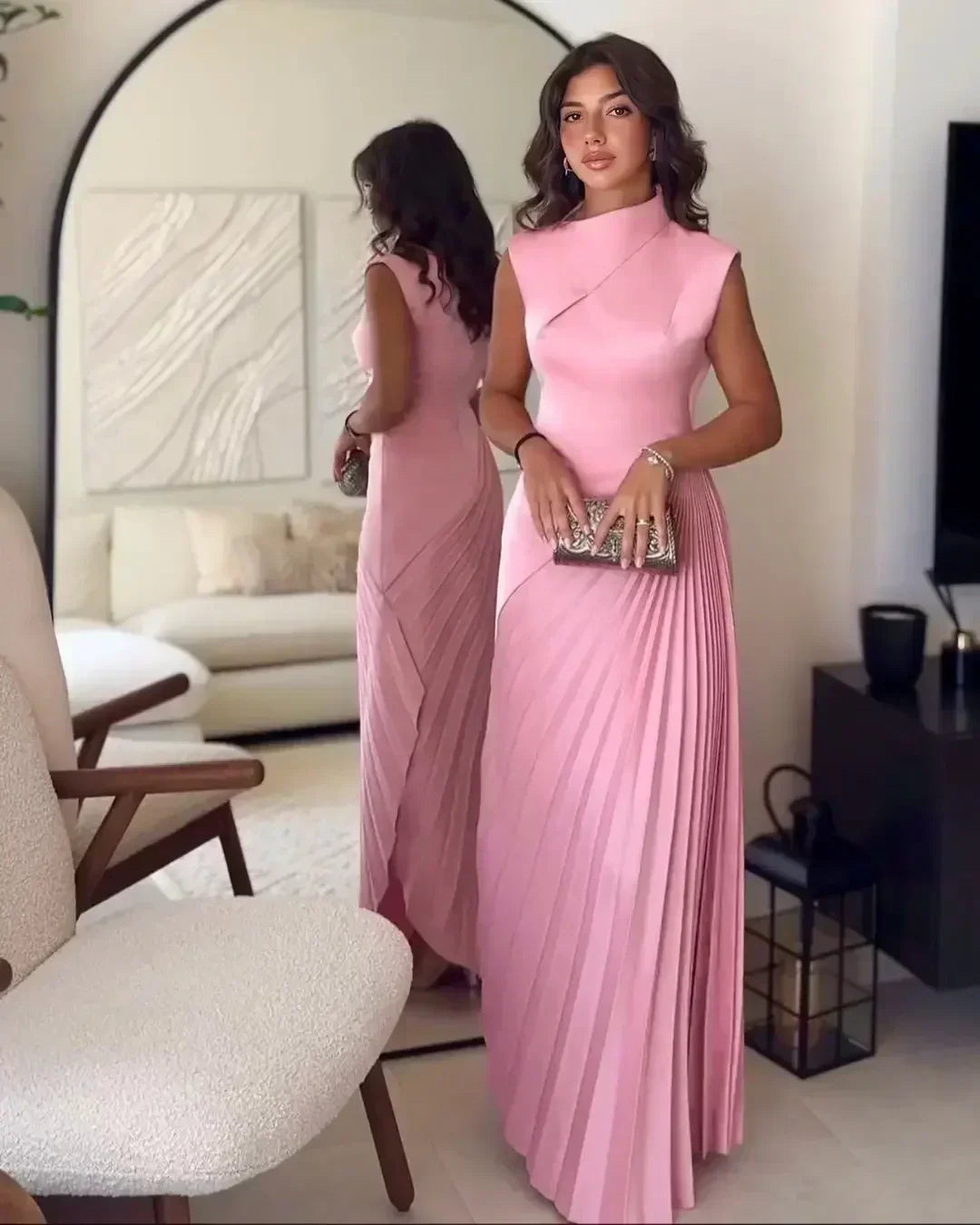 Perséfone | Vestido Draped Elegante