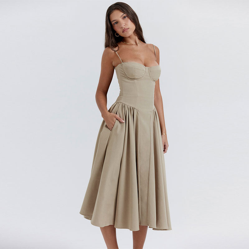 LÍA VESTIDO CON GLAMOUR