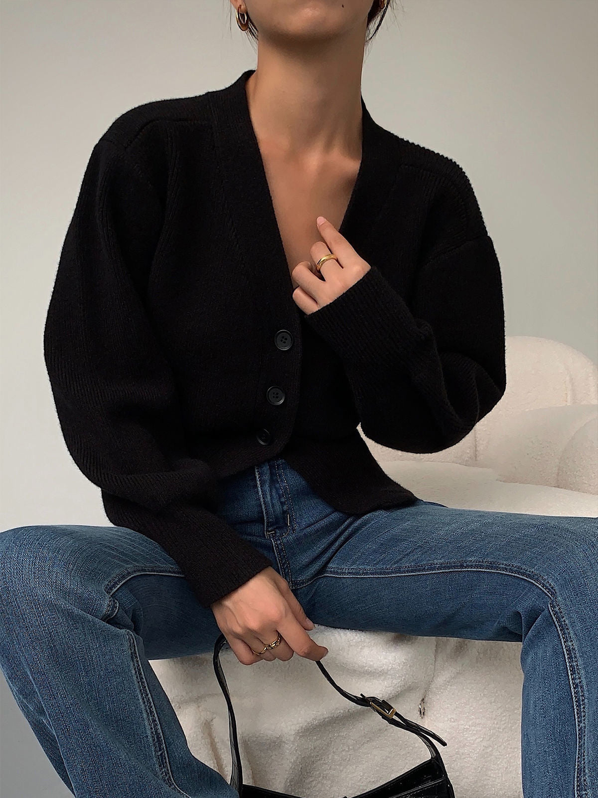 LOULOU – CARDIGÁN DE MUJER ELEGANTE Y VERSÁTIL