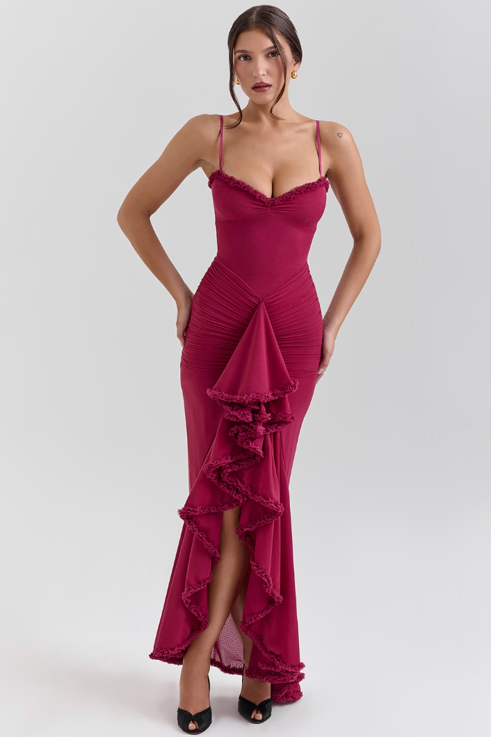 Ruby | Encantador Vestido con Volantes