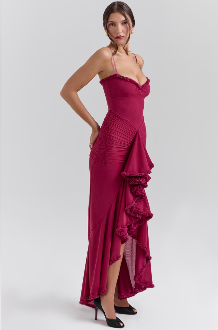 Ruby | Encantador Vestido con Volantes