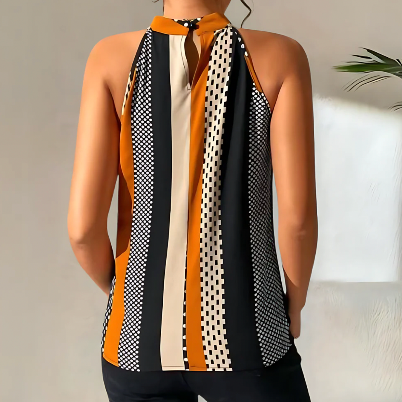 Clementina | Top donna | Nero