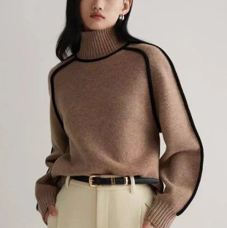 JERSEY DE CUELLO ALTO ASPEN – ELEGANCIA Y CALIDEZ