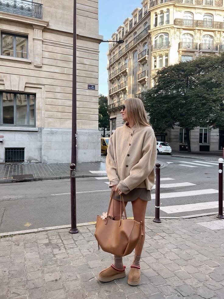 BOLSO CELESTE – SHOPPER GRANDE DE HOMBRO EN POLIPIEL