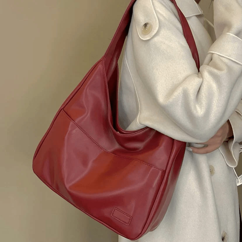BOLSO ELENA – SHOPPER GRANDE DE HOMBRO CON UNA SOLA CORREA EN POLIPIEL