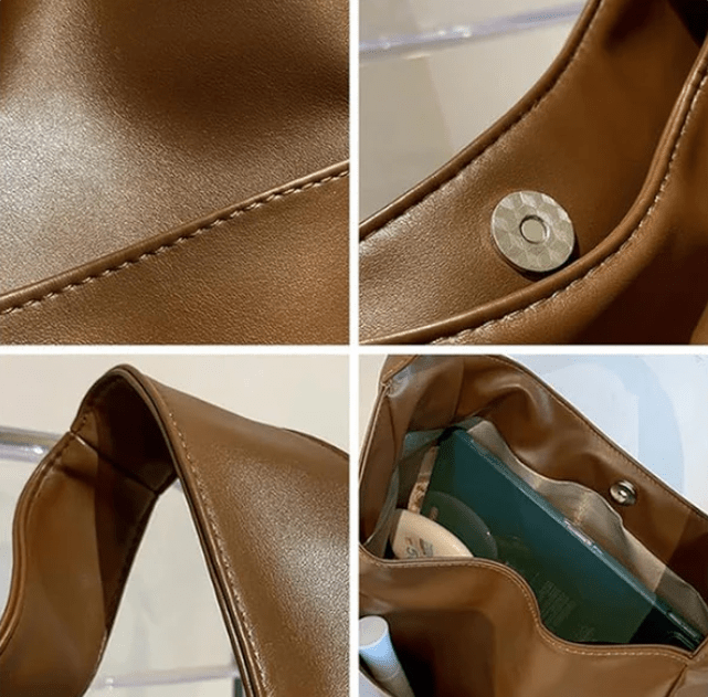 BOLSO ELENA – SHOPPER GRANDE DE HOMBRO CON UNA SOLA CORREA EN POLIPIEL