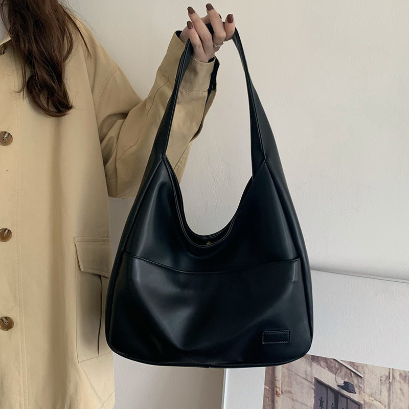 SHOULDER BOLSO | FAUX LEATHER | LARGE | LEATHER BOLSO | EVERYDAY BOLSO