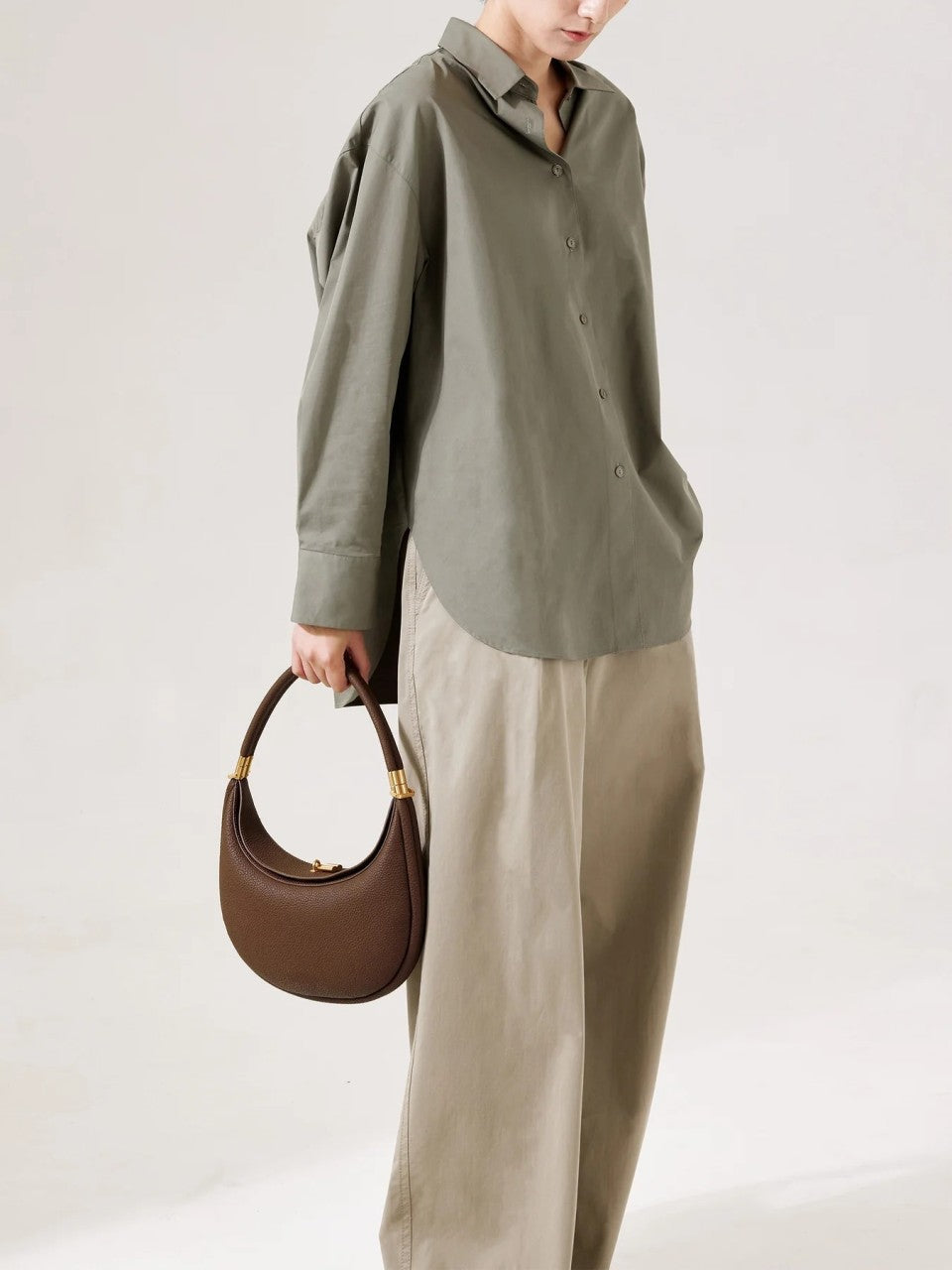 BOLSO AURORA PEQUEÑO DE HOMBRO Y DE MANO EN CUERO
