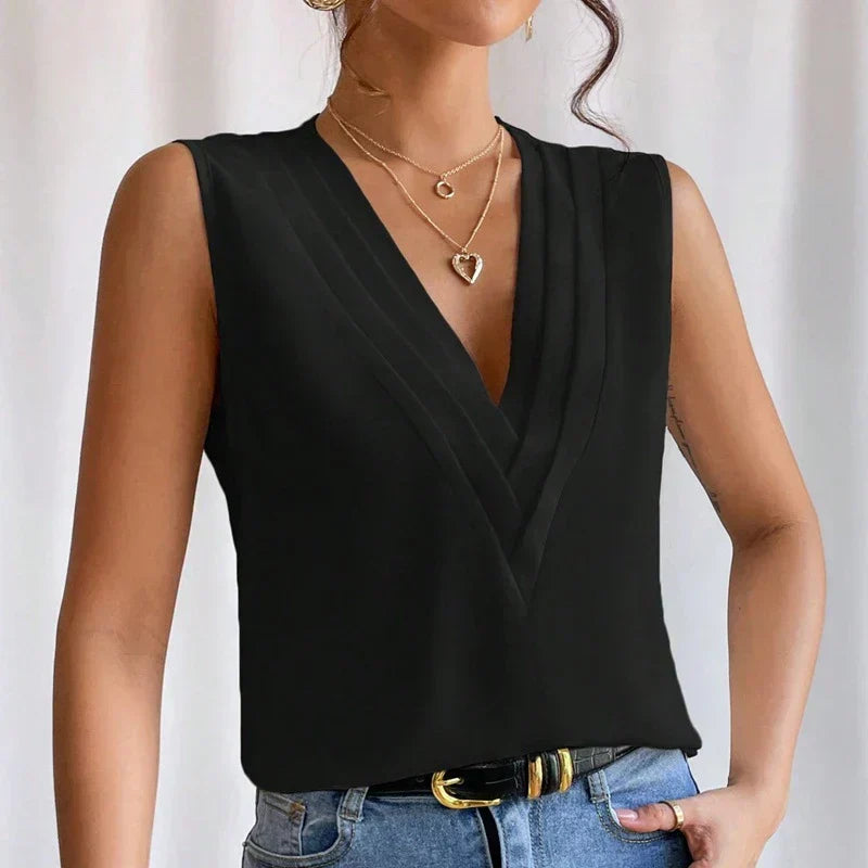 Dorana - Camicetta elegante senza maniche