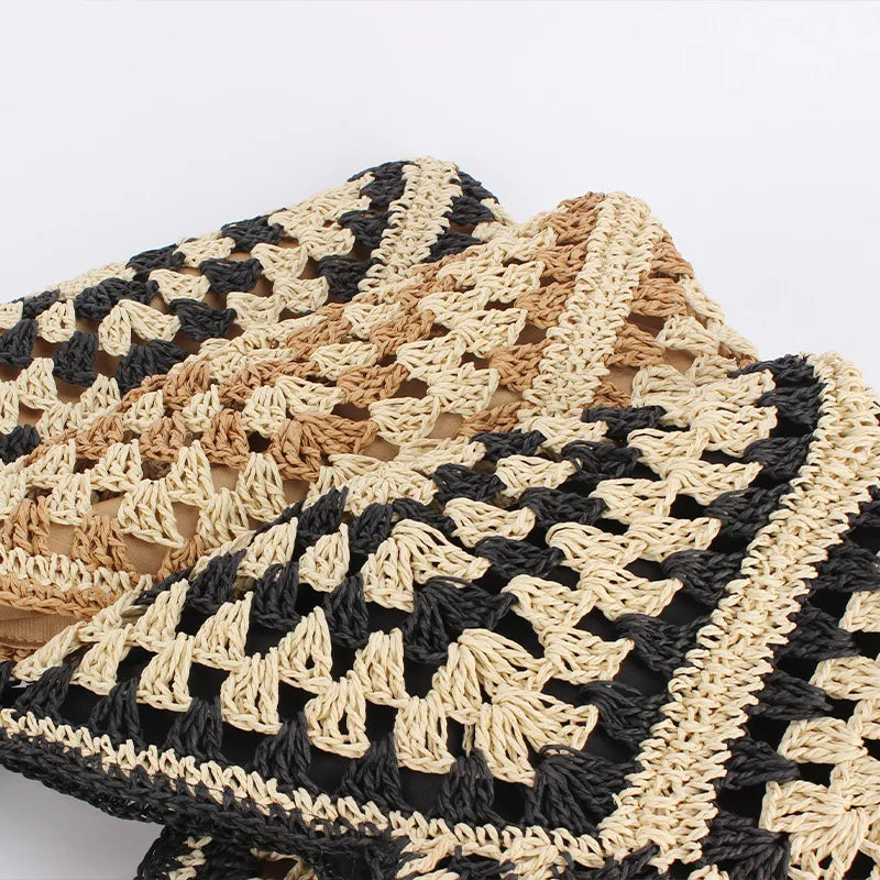 BOLSO ISLA – DE PAJA GRANDE DE HOMBRO TIPO HOBO