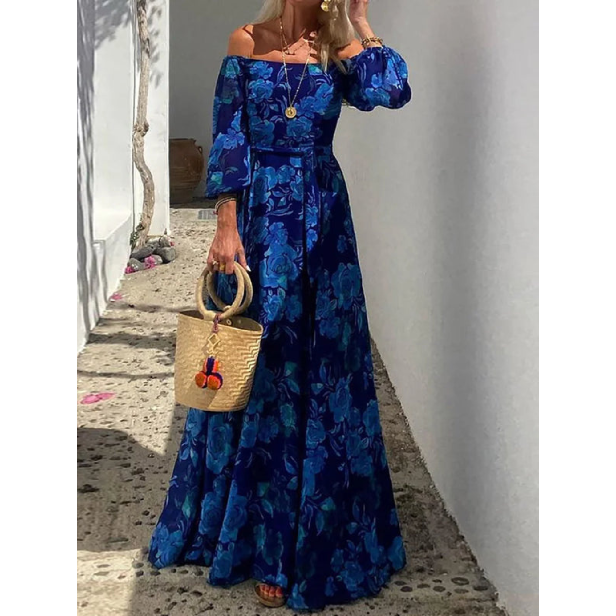Vittoria™ | Vestido Patchwork Elegante