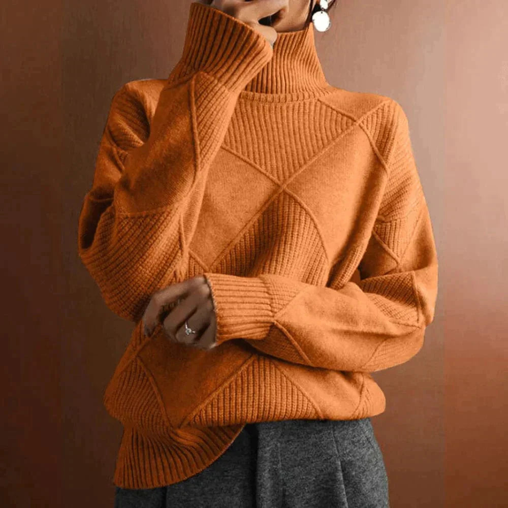Marie Cashmere - Maglia con scollo rotondo