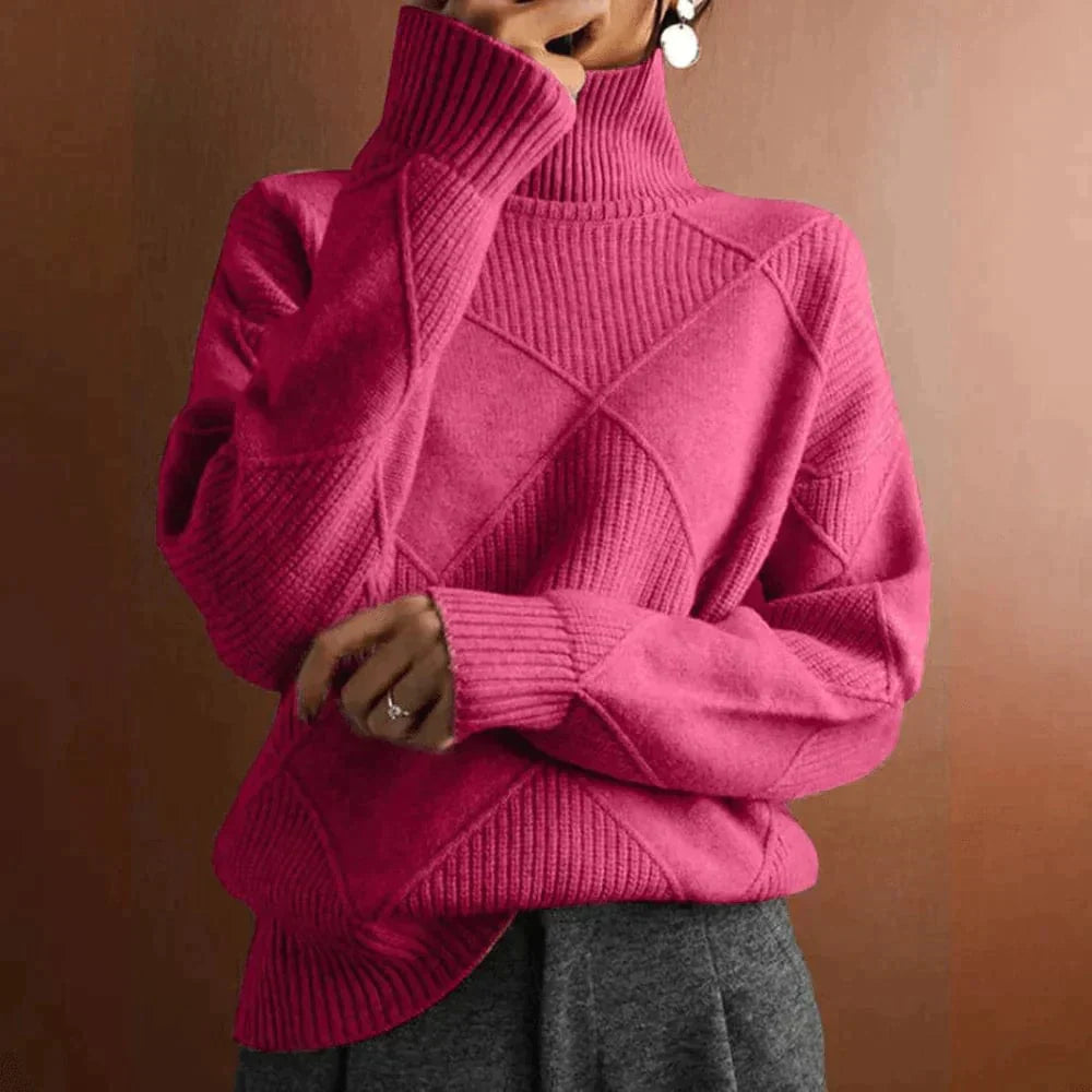 Marie Cashmere - Maglia con scollo rotondo