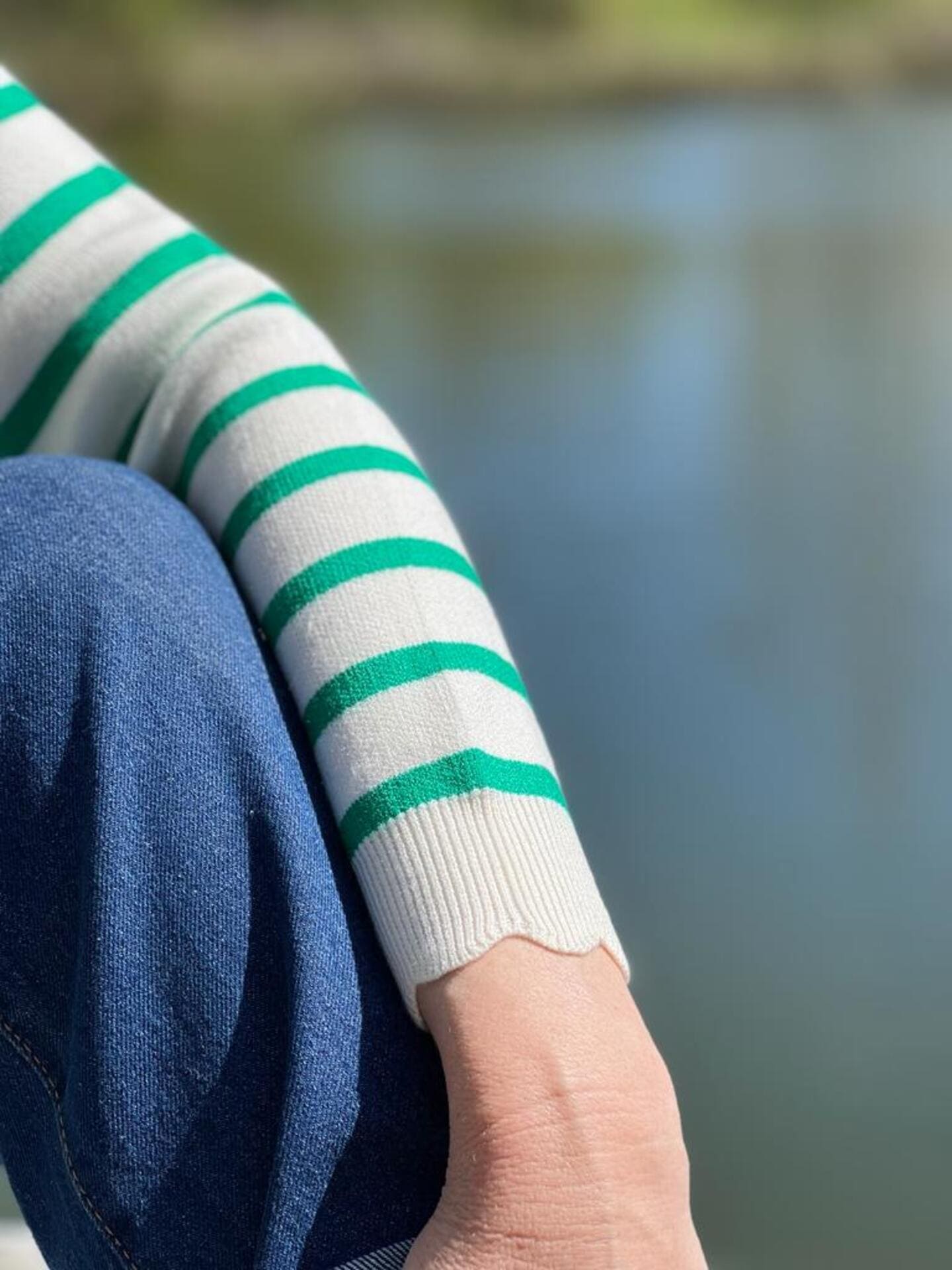 LINETTE – SUÉTER MARINERO DE PUNTO FINO