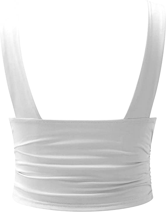 Giselle - Top elegante senza maniche con scollo a V