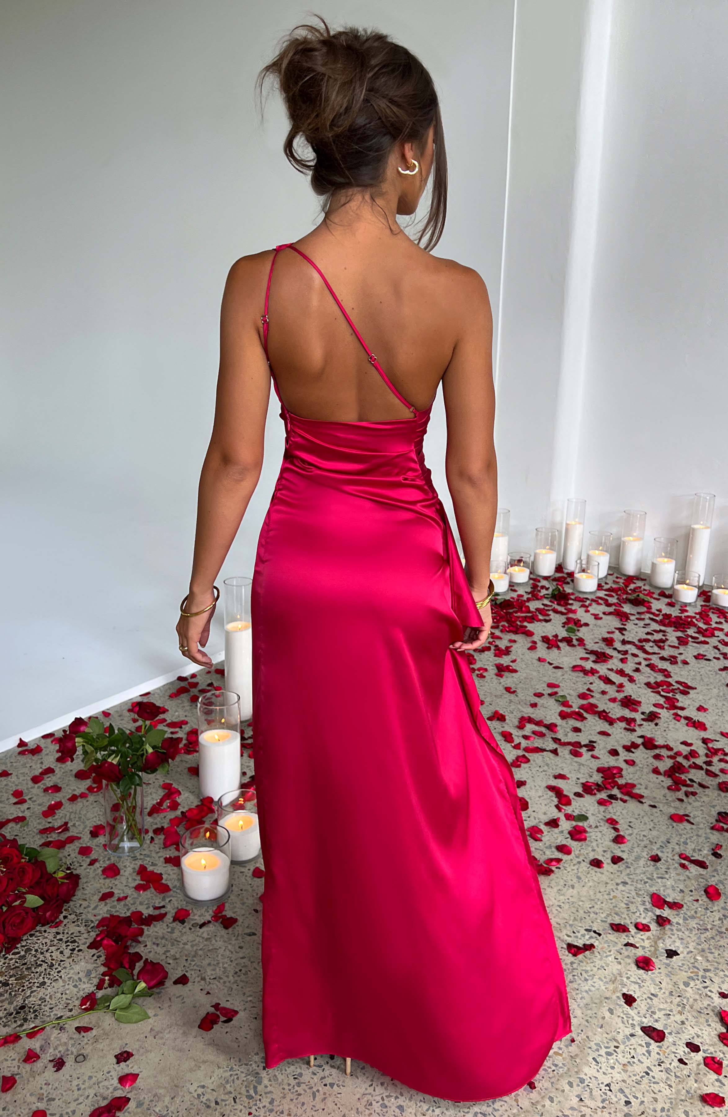 Skye | Vestido Maxi de Un Hombro