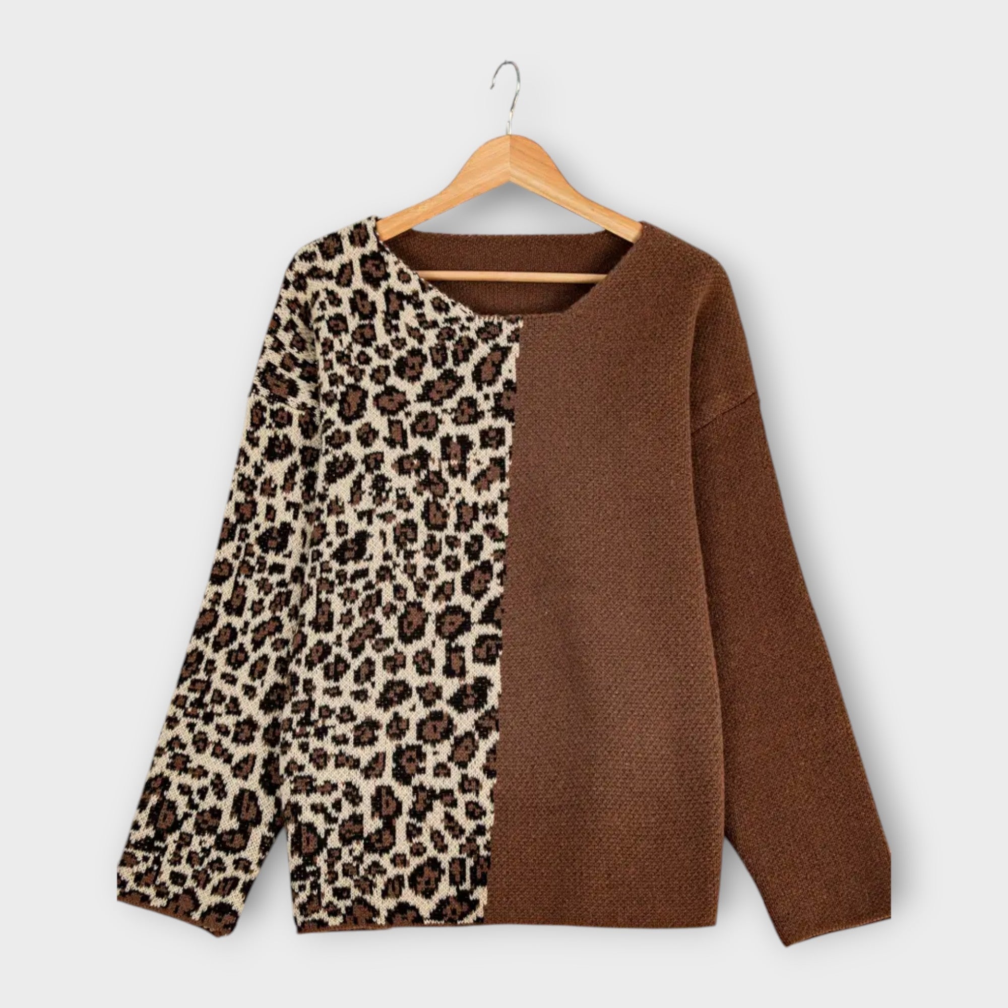 VALENTINA - SUÉTER ANIMALPRINT CHIC CASUAL