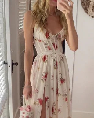 ISABELLE VESTIDO LARGO FLORAL