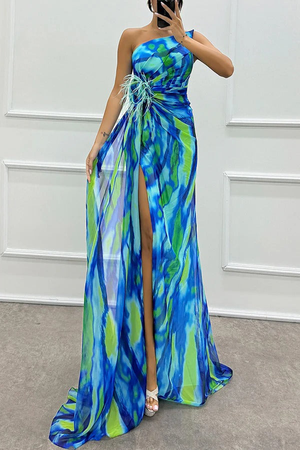 Mavis | Vestido Maxi Vibrante