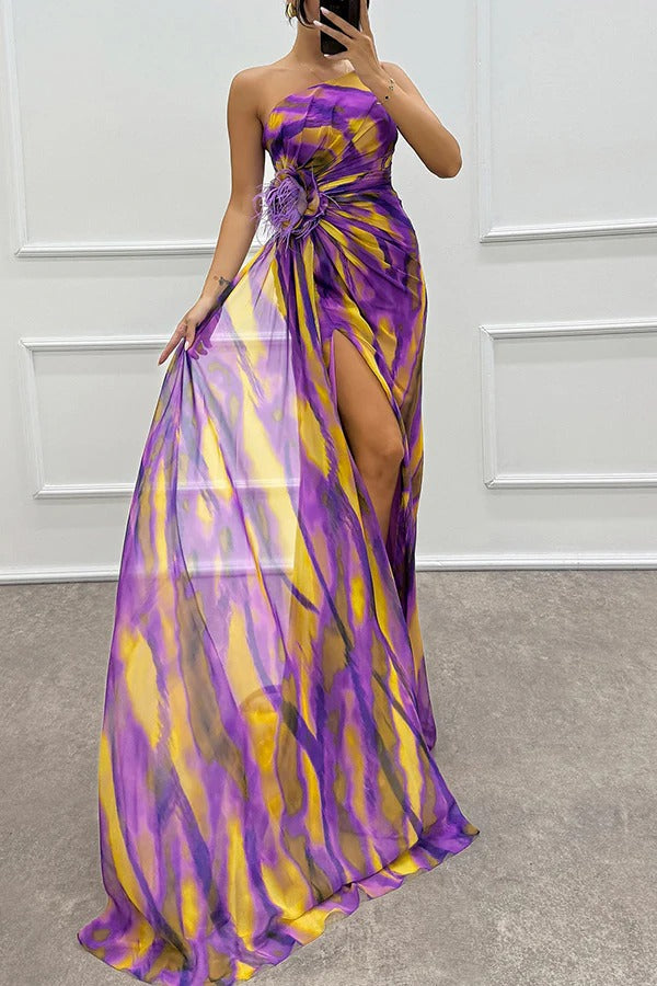 Mavis | Vestido Maxi Vibrante