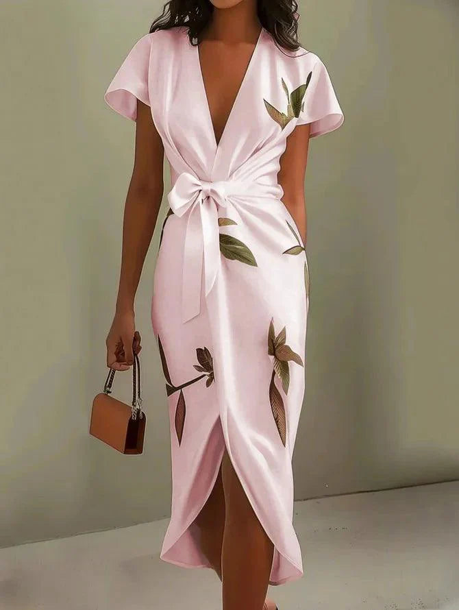 VESTIDO MIDI CRUZADO SELVA BRISA