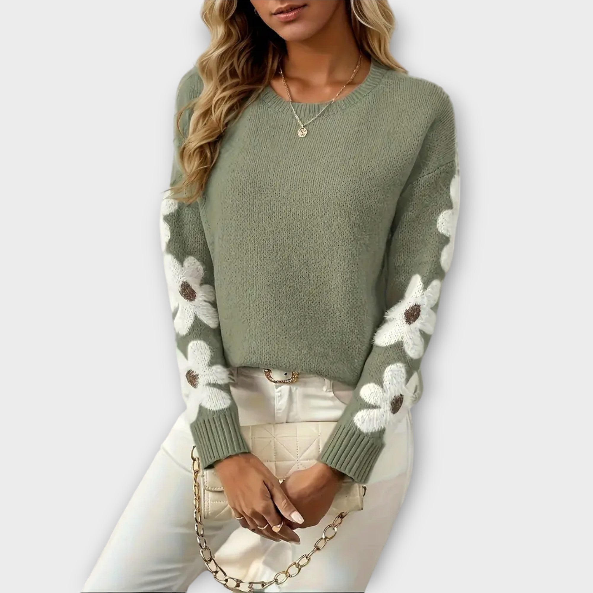 ARCADIA – JERSEY CHIC CON DETALLES FLORALES ATEMPORALES