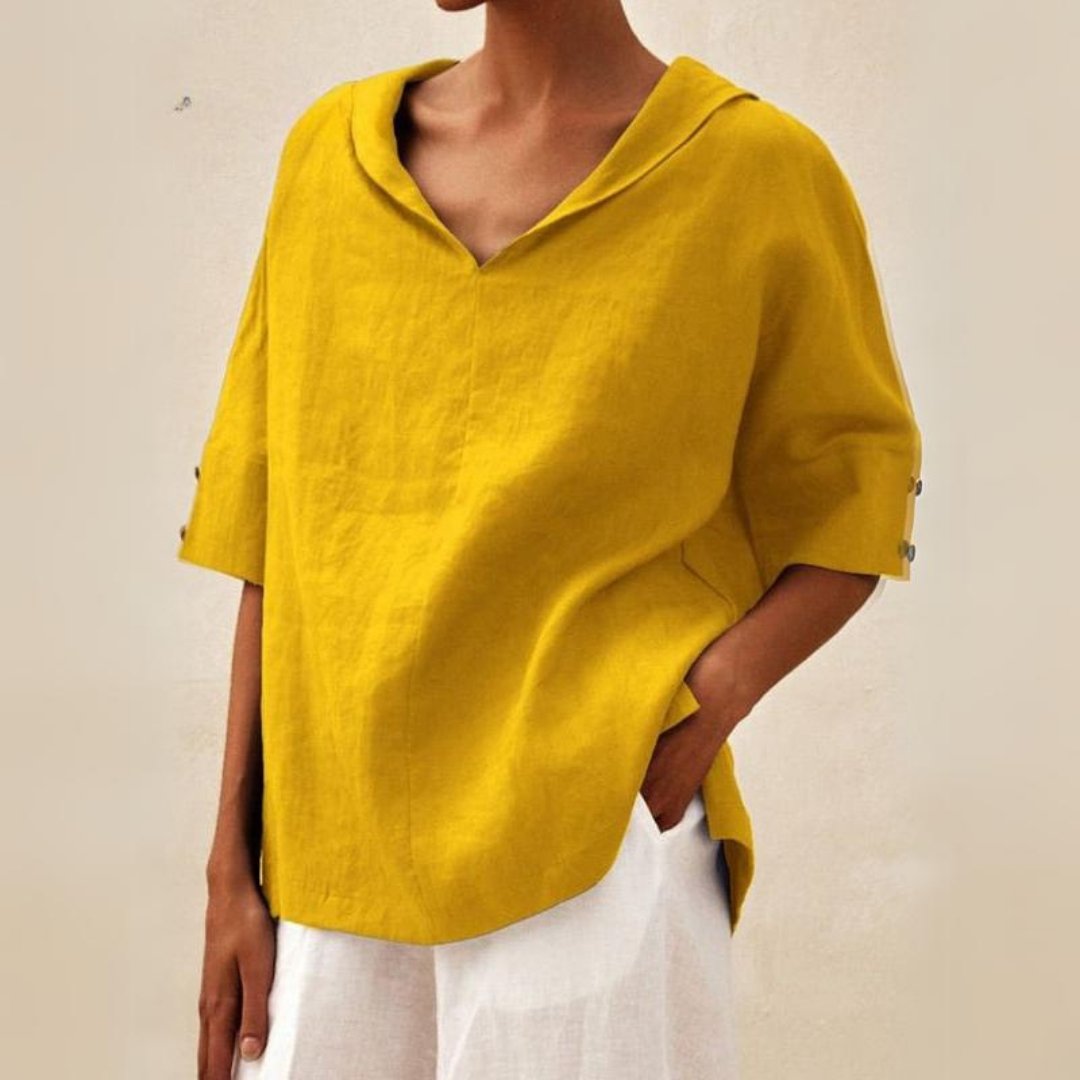 Elegante camicia di lino per l'estate - Sieglinde