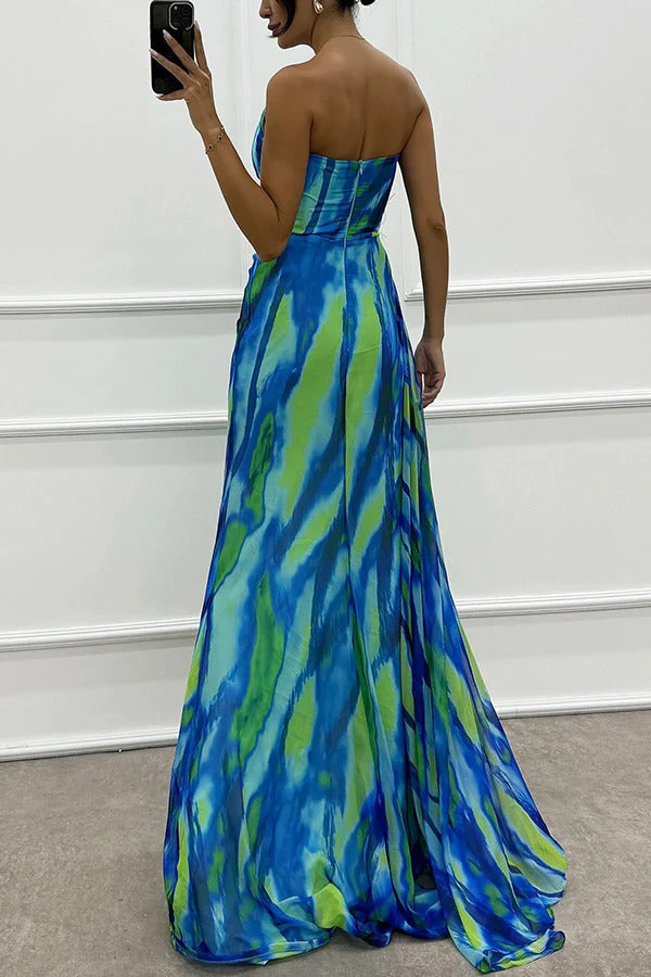Mavis | Vestido Maxi Vibrante