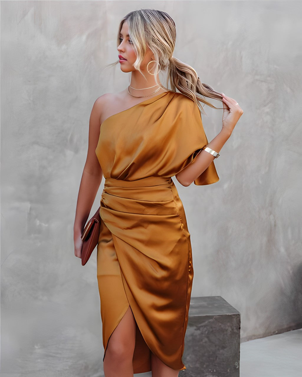LUNA ELEGANTE VESTIDO DE FIESTA