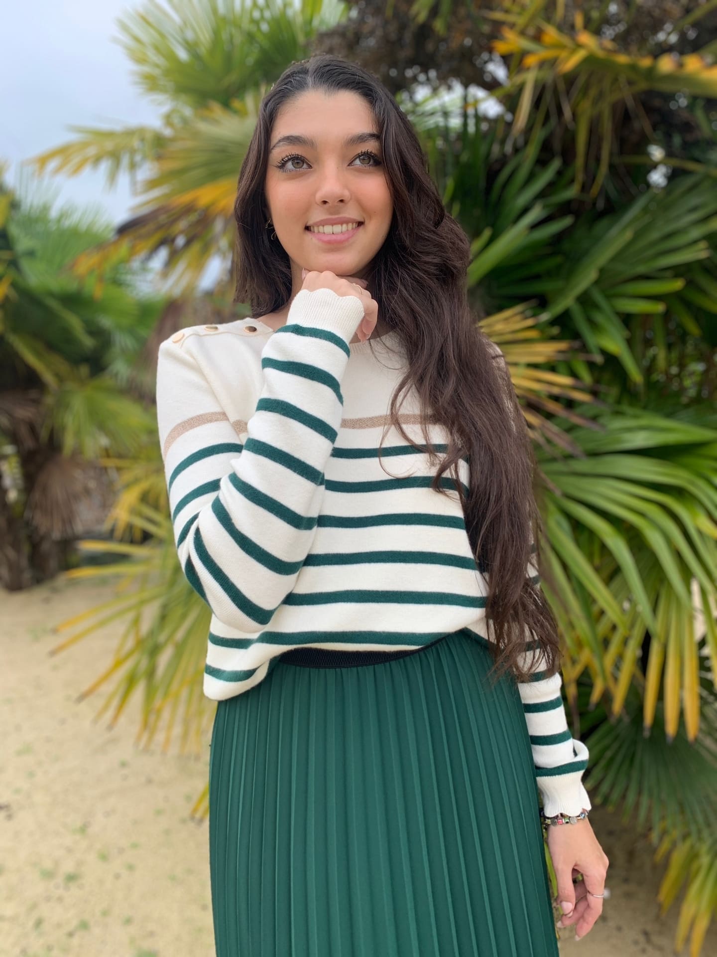 LINETTE – SUÉTER MARINERO DE PUNTO FINO
