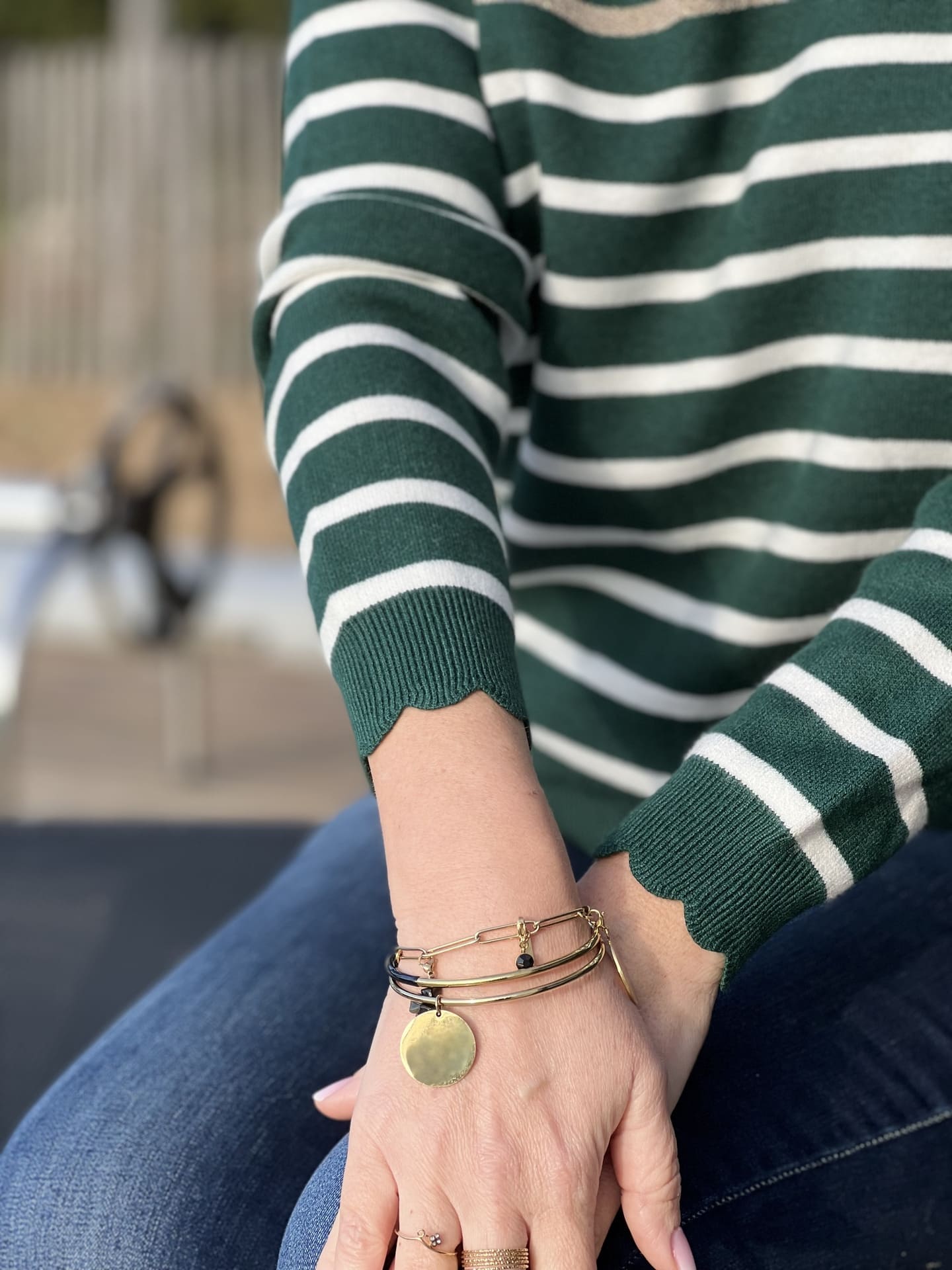 LINETTE – SUÉTER MARINERO DE PUNTO FINO
