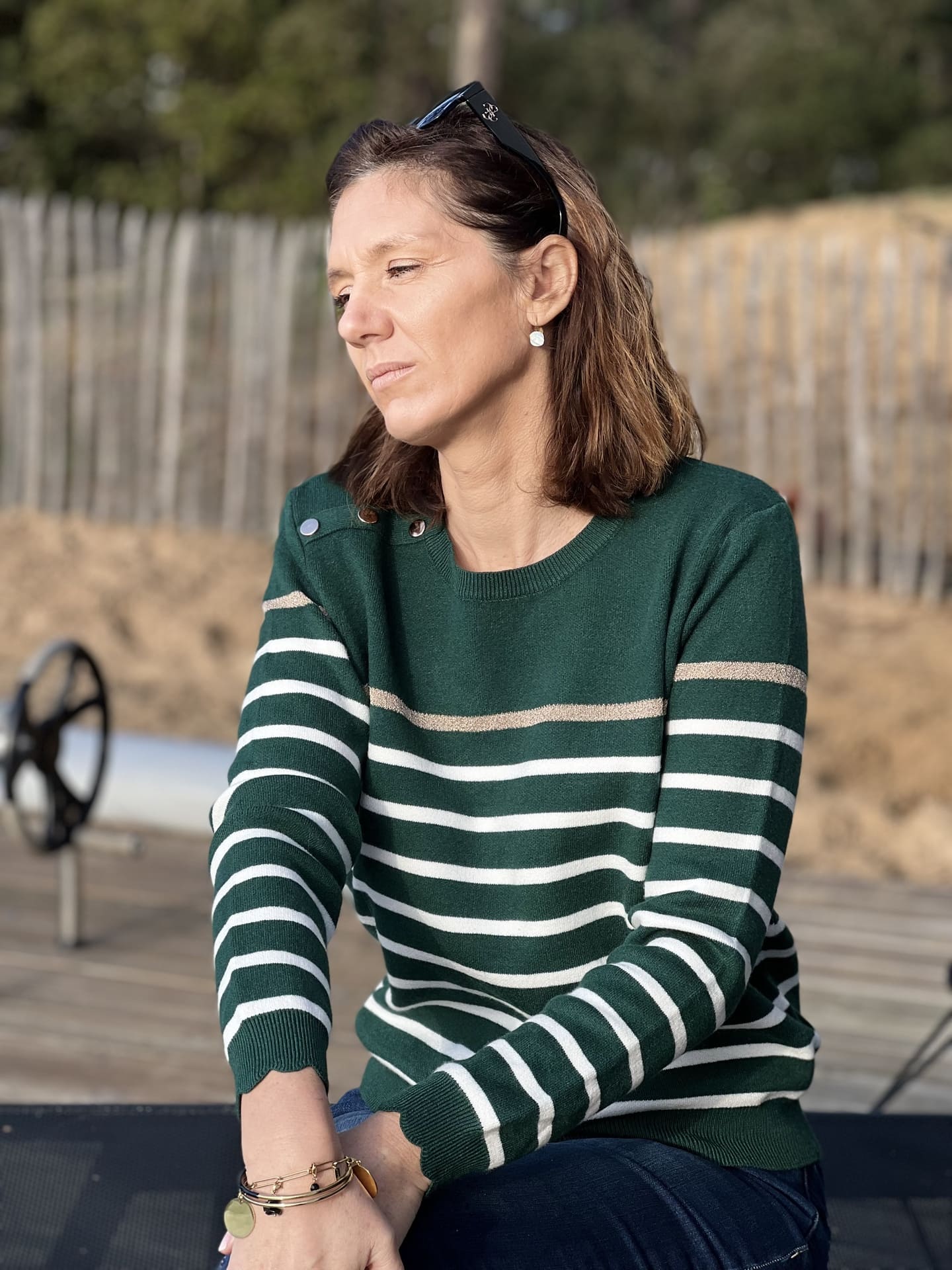 LINETTE – SUÉTER MARINERO DE PUNTO FINO
