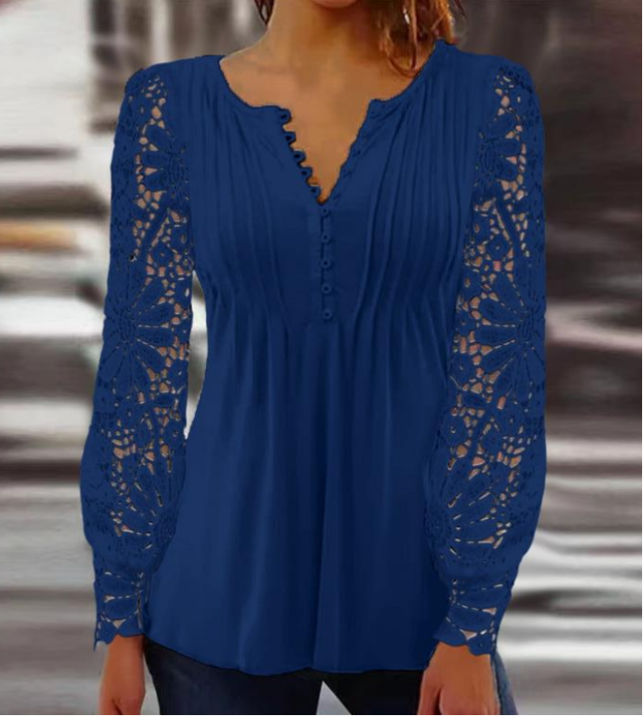 Jeanne - Camicetta elegante a maniche lunghe