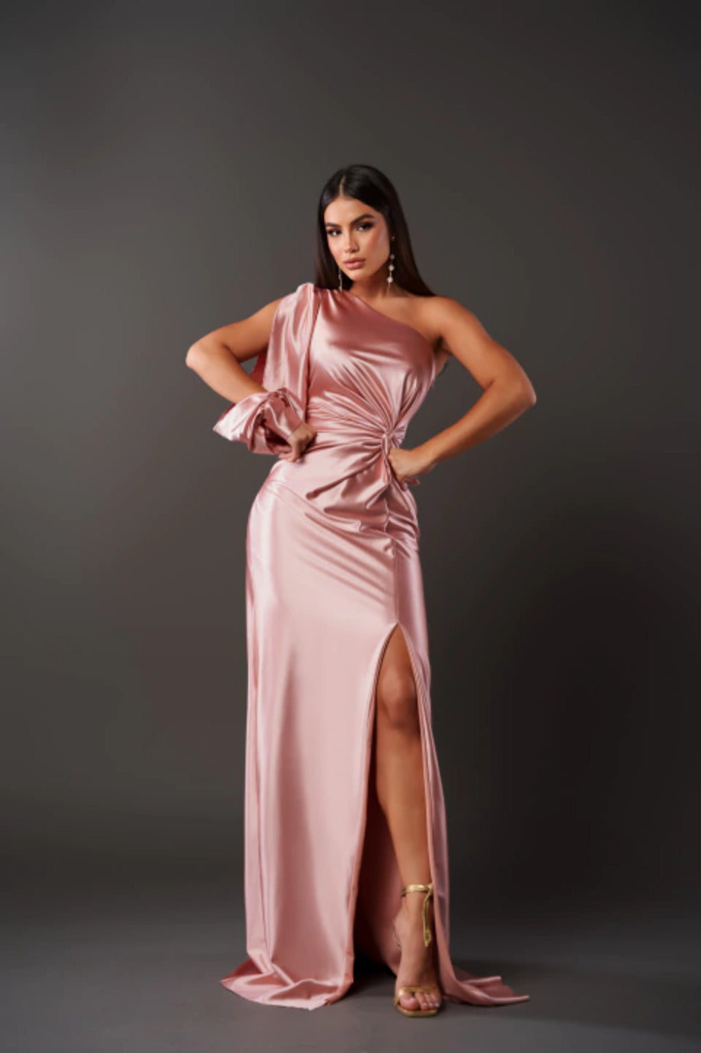 Ada | Vestido Drapé Glamour