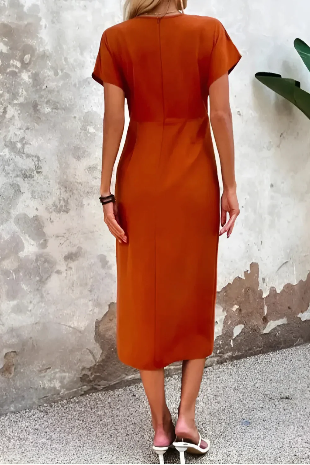 VESTIDO MIDI FLEUR ELEGANTE
